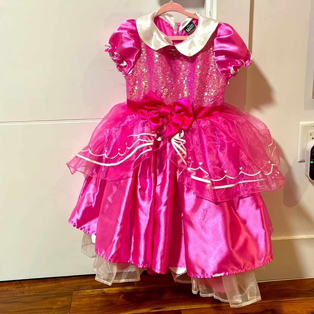 Disney Pink Sequin Princess Dress